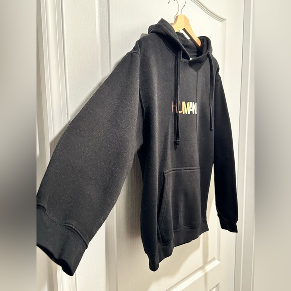 Wear The Peace “Human”Embroidered Hoodie | We Are All Human | Size: Medium - Picture 4 of 11